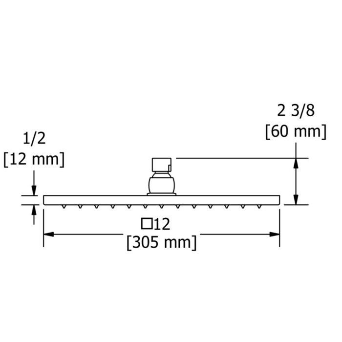 Riobel Rain Fixed Shower Head Wayfair